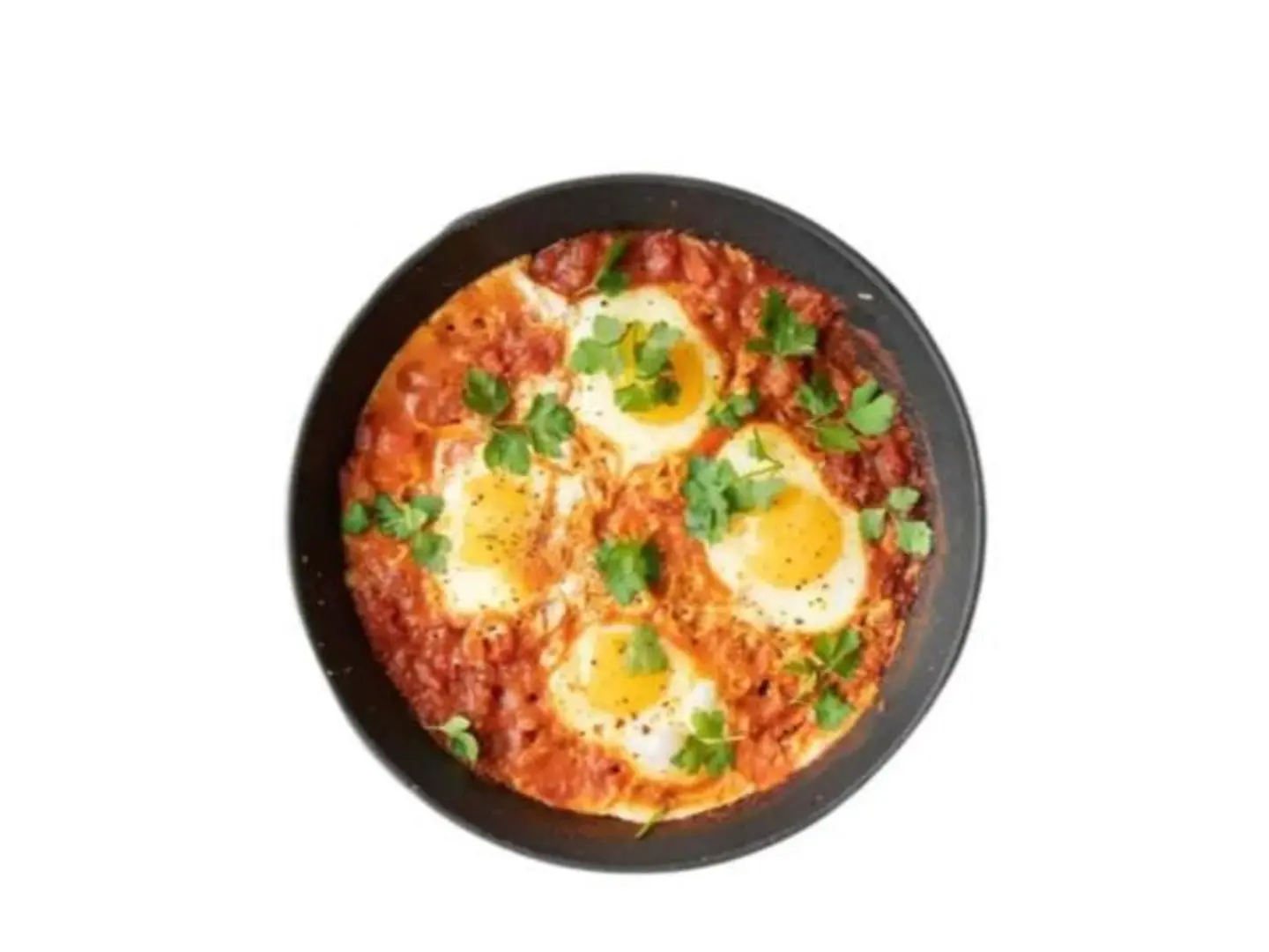 فاصوليا مع البيض