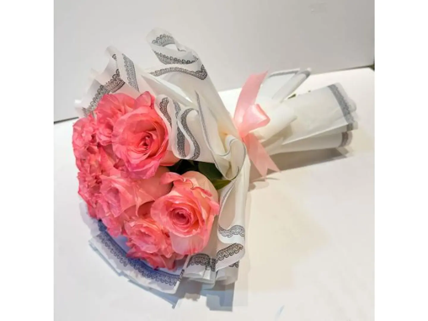 Luxury Pink Rose Bouquet 213