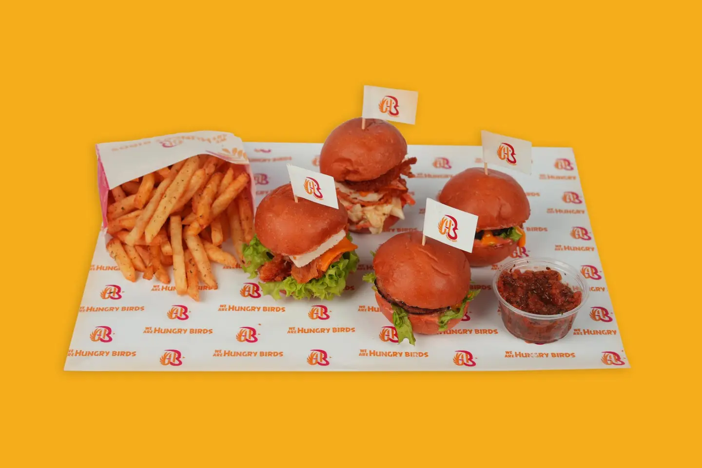 Mini Burger Box Medium