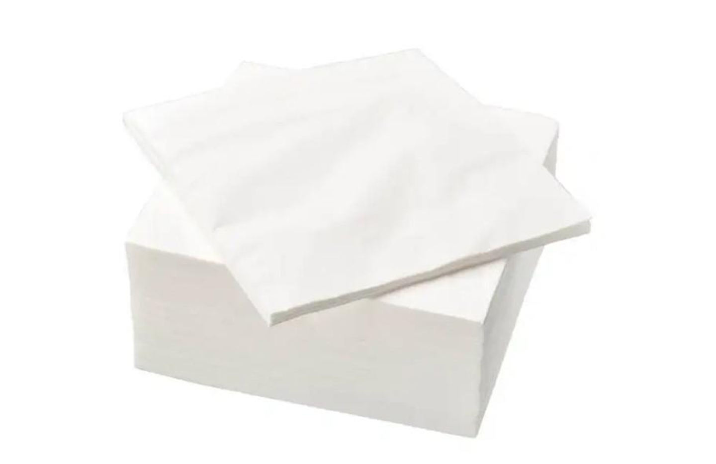 SPC مناديل ابيض مربعة 4000 حبة