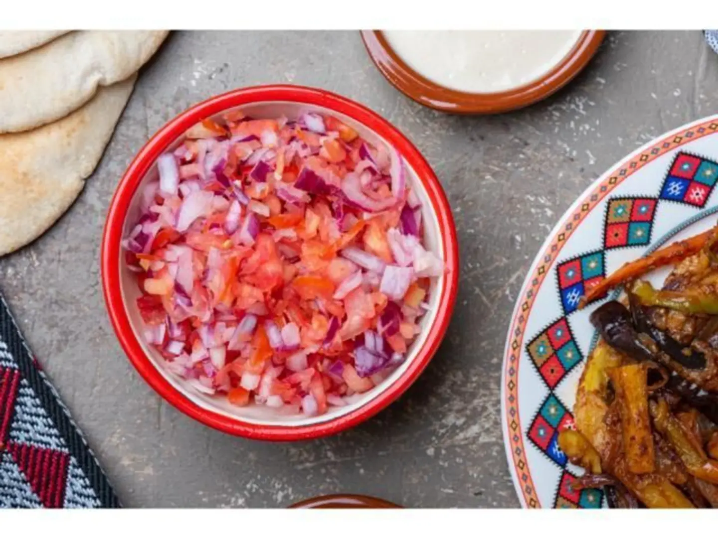 Onion And Tomato Salad