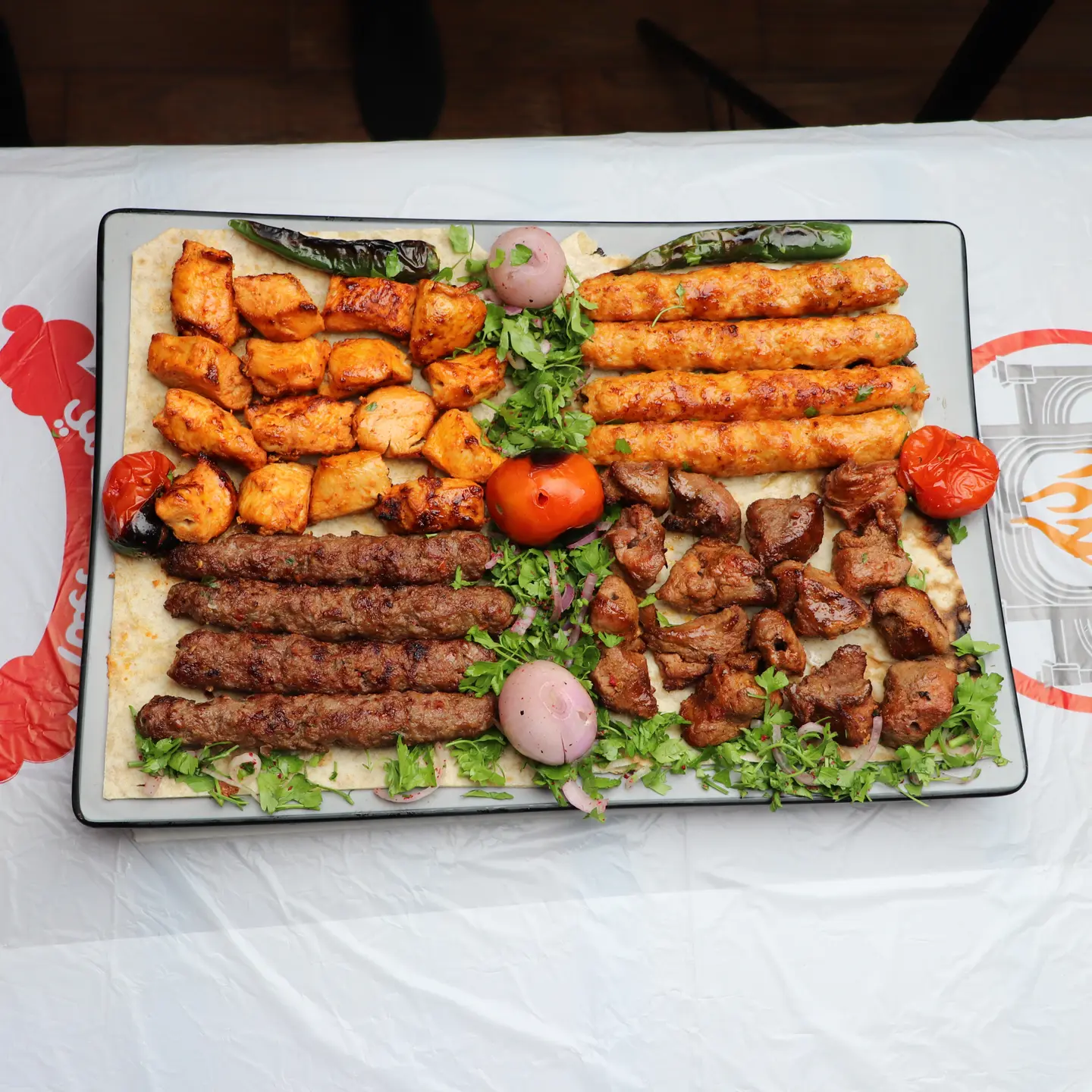 Mixed Meat Platter - One Kilo Mixed Meat