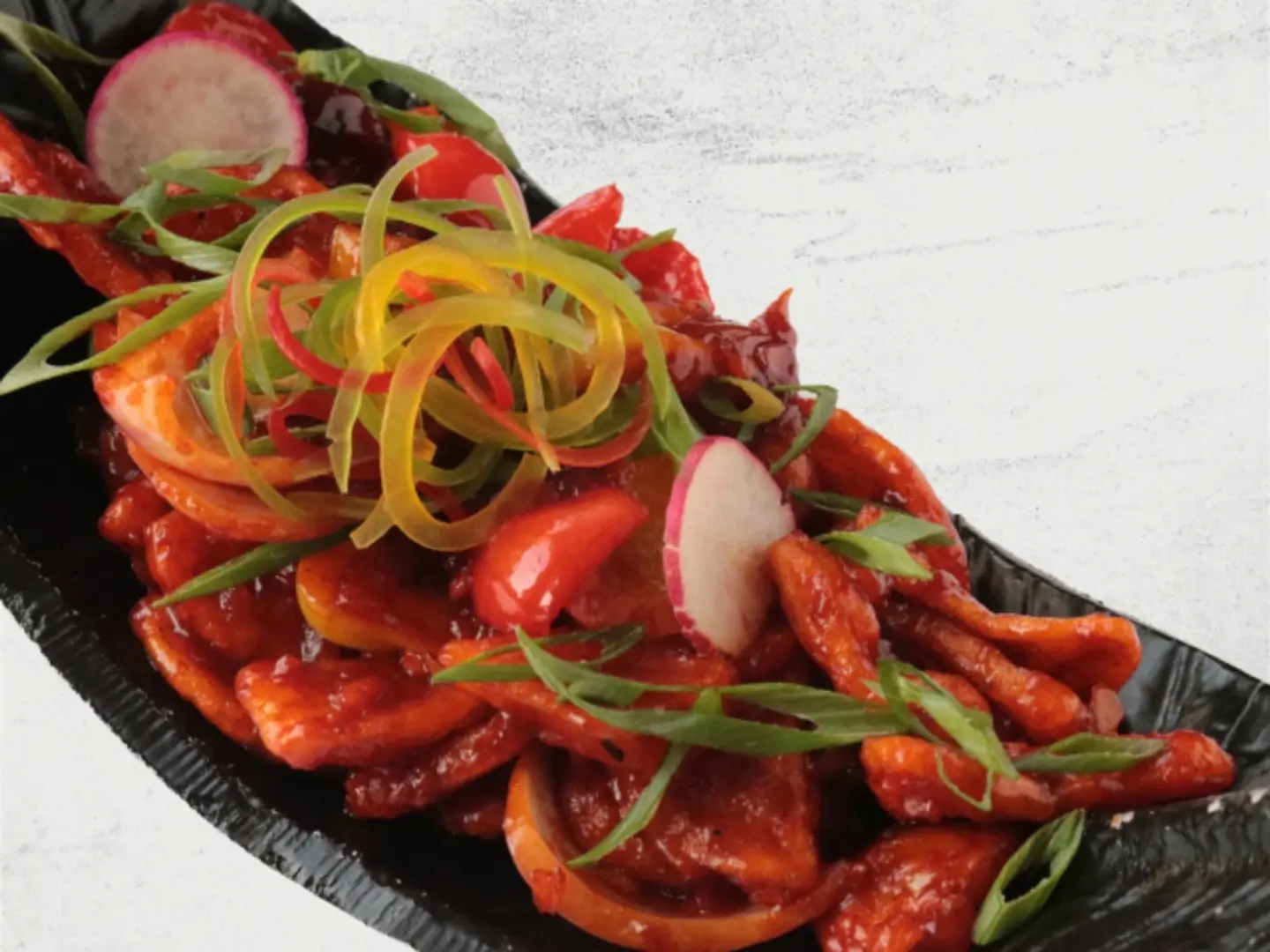 البطاطس الحارة المقرمشة