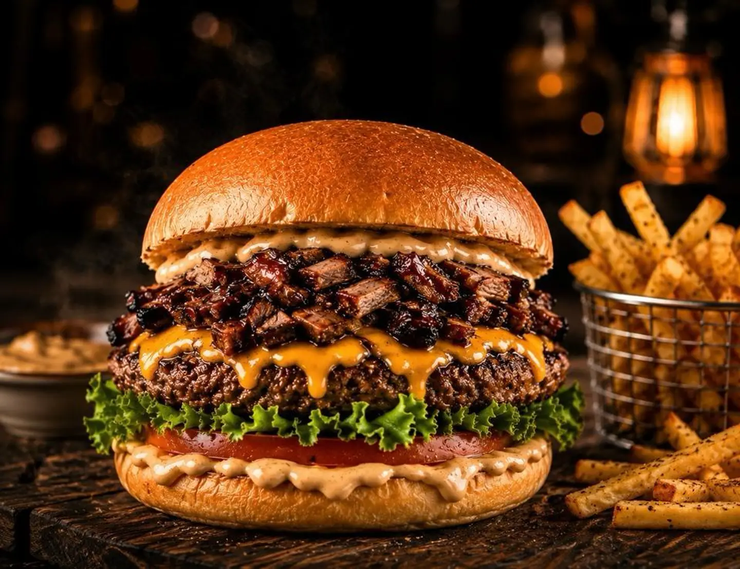 Brisket Grilled Burger