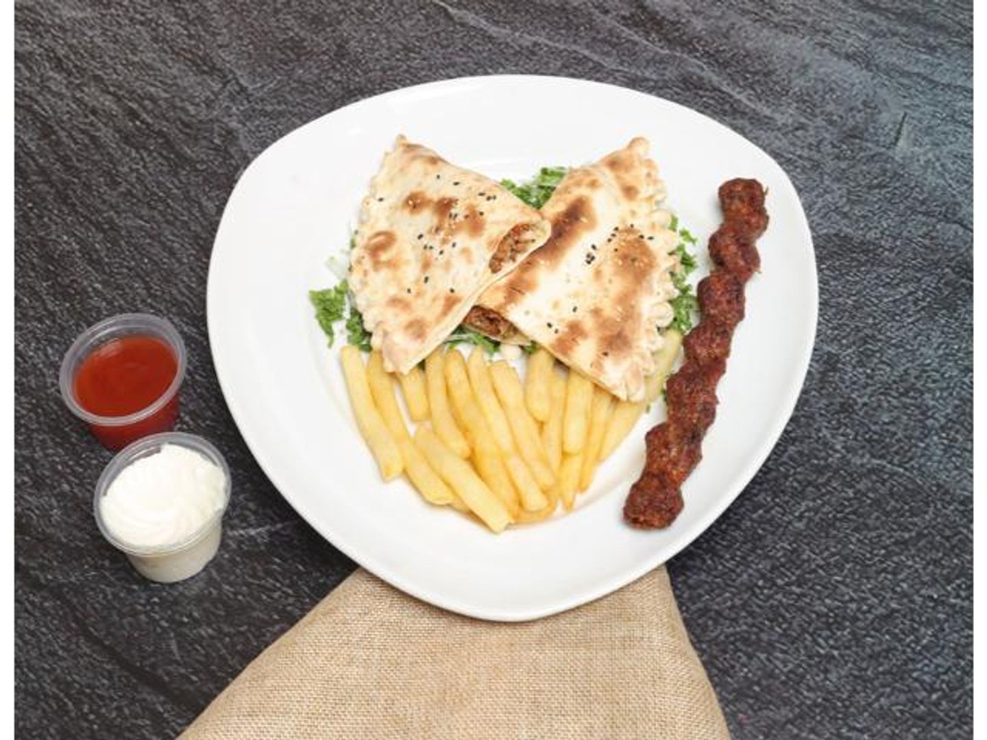 Lamb Kebab With Labneh