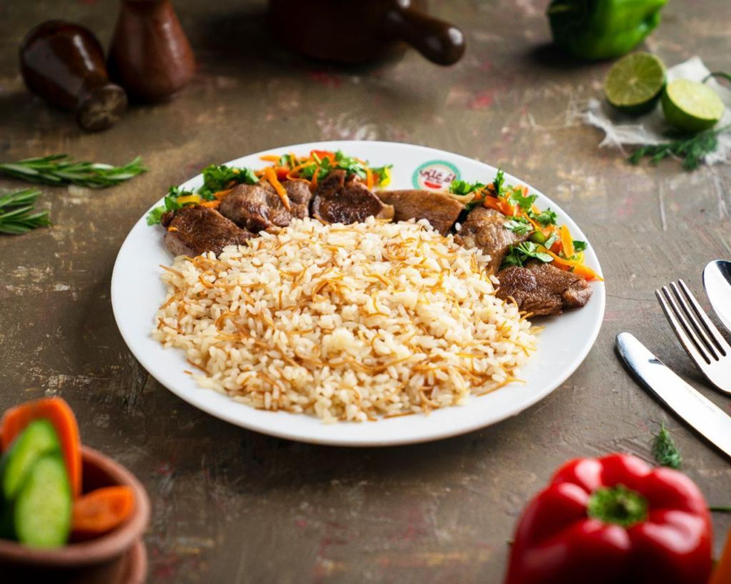 أرز بالشعرية