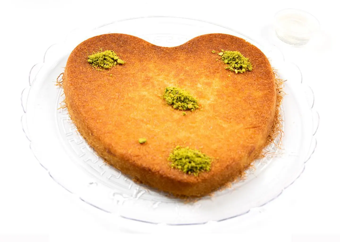 Heart Kunafah With Cream