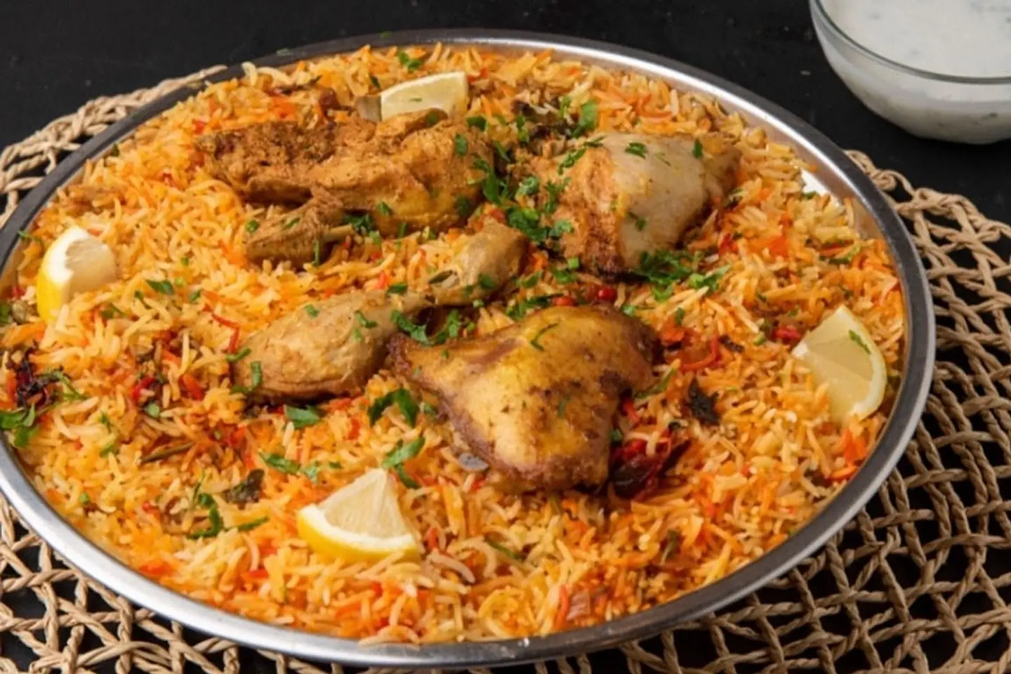Whole Chicken Biryani With Rice