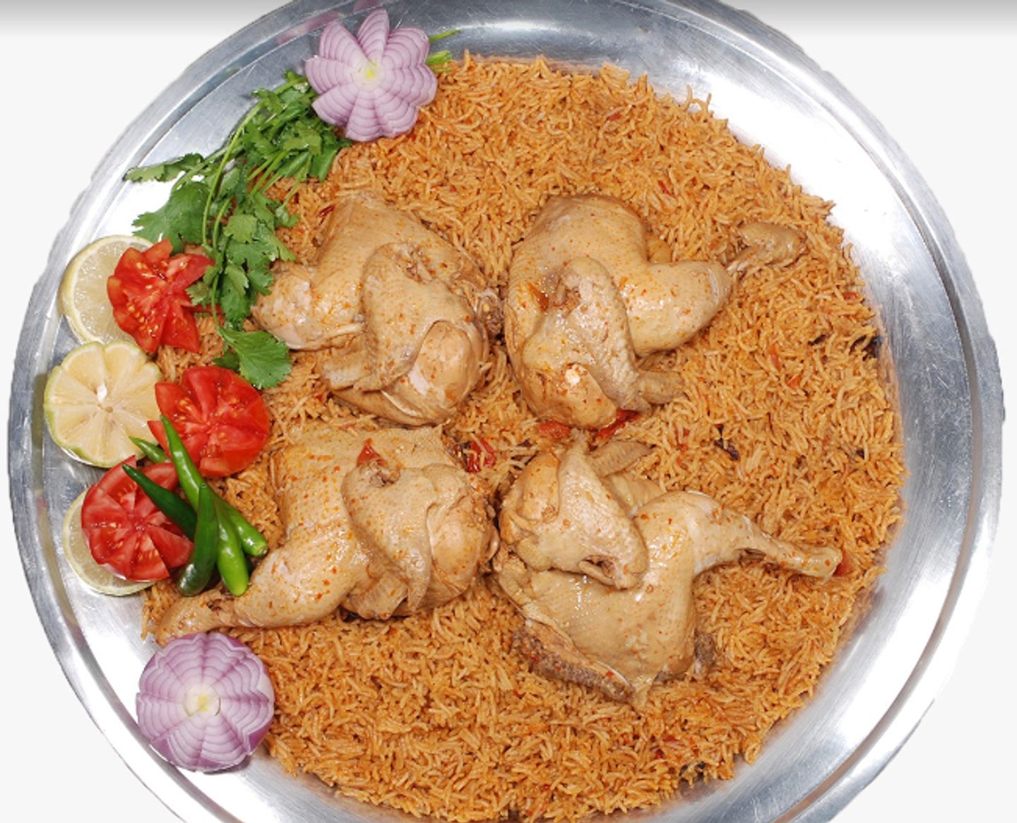 حبة مضغوط مع رز مزة