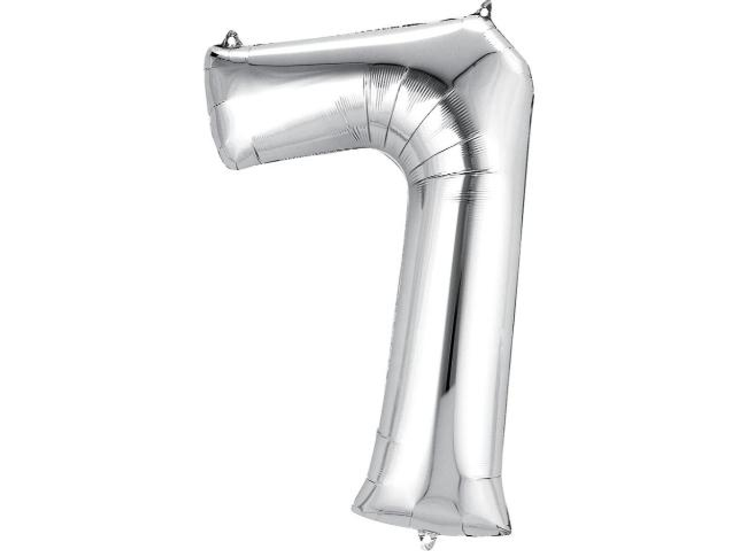 رقم 7 فضي كبير هيليوم