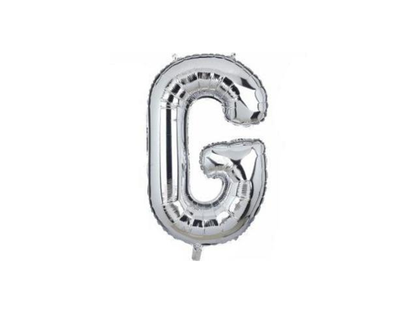 Balloon Letter G Silver