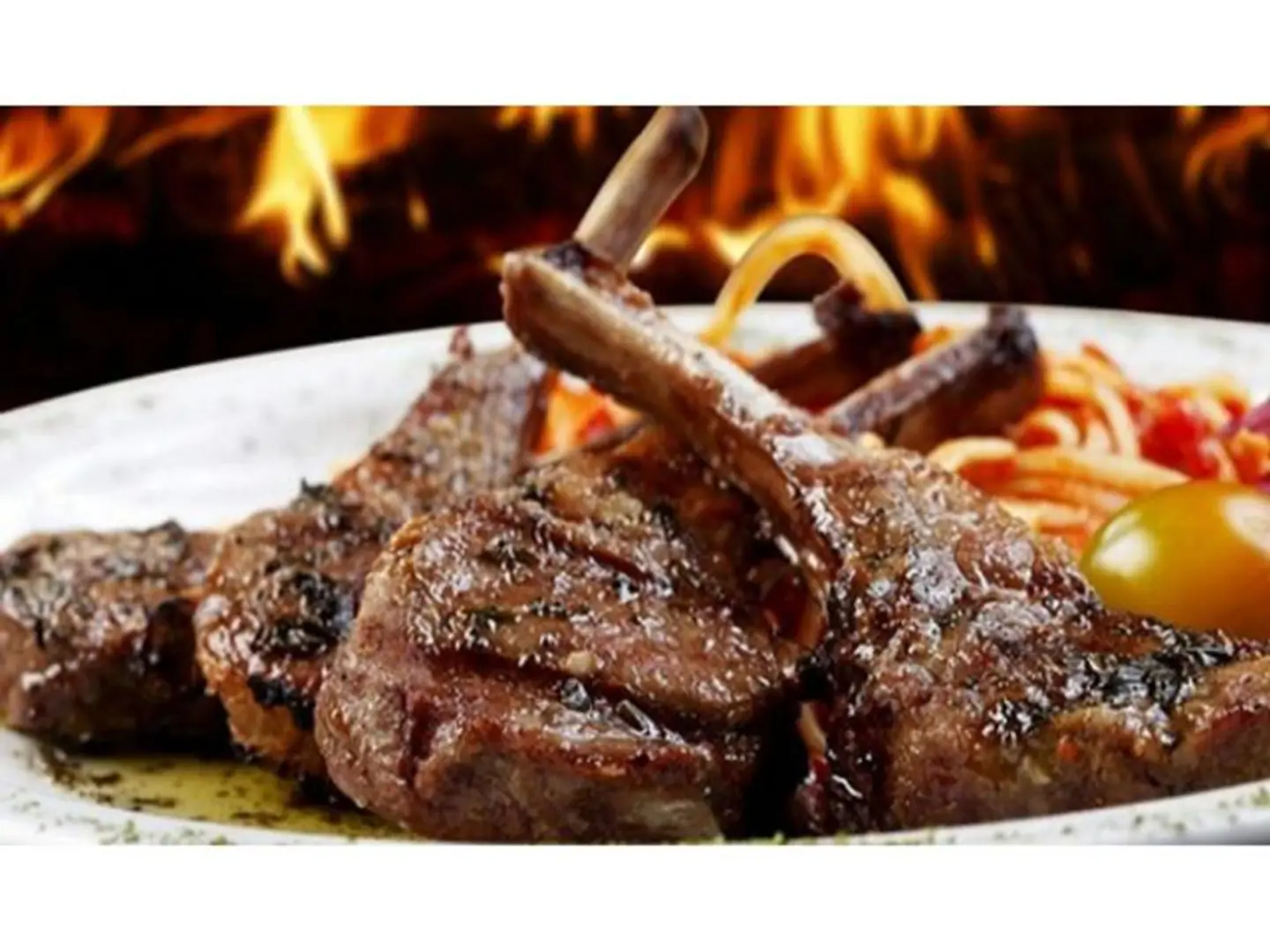 لحم الضأن بالثوم