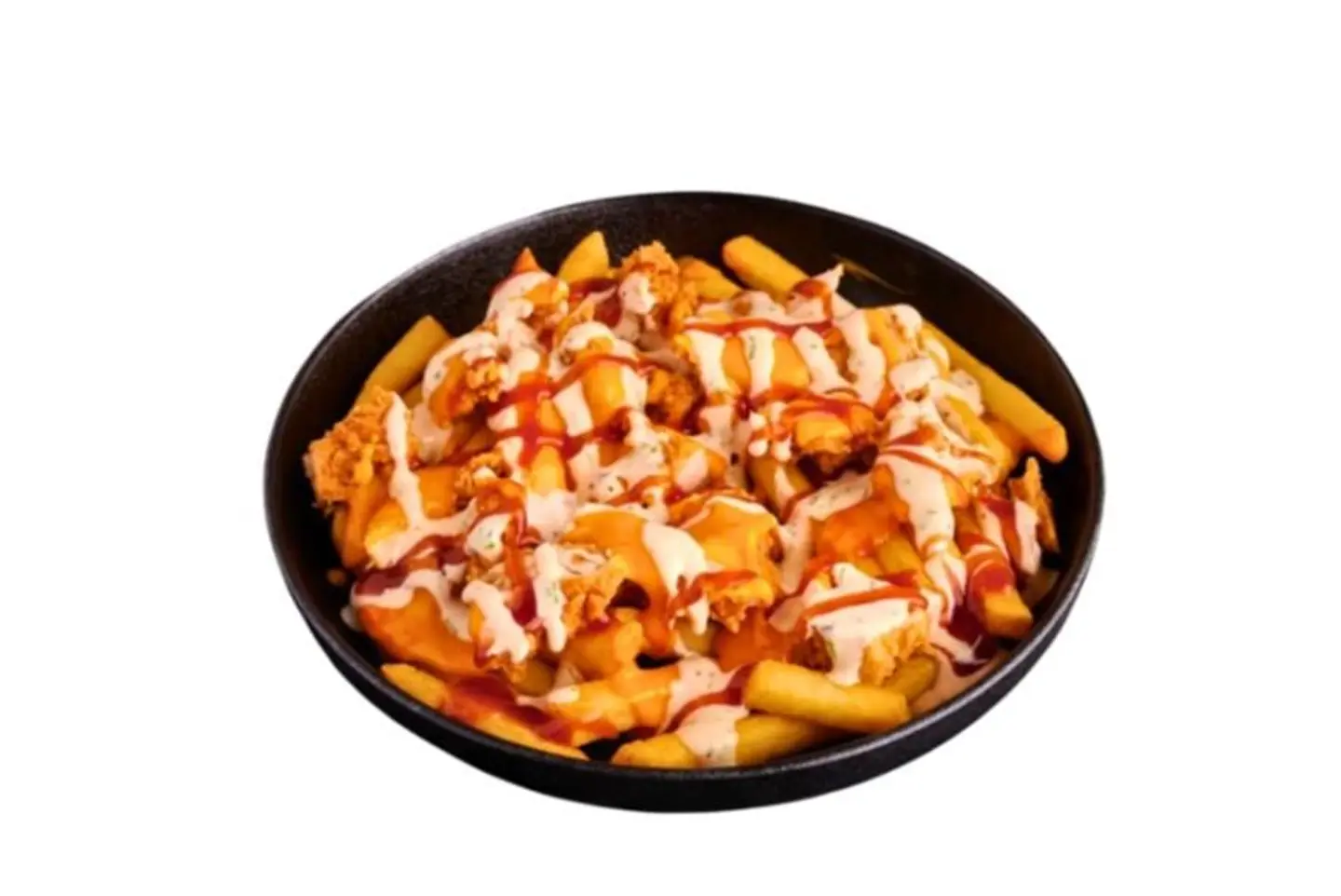 بطاطس شكين فرايز مع الصوص