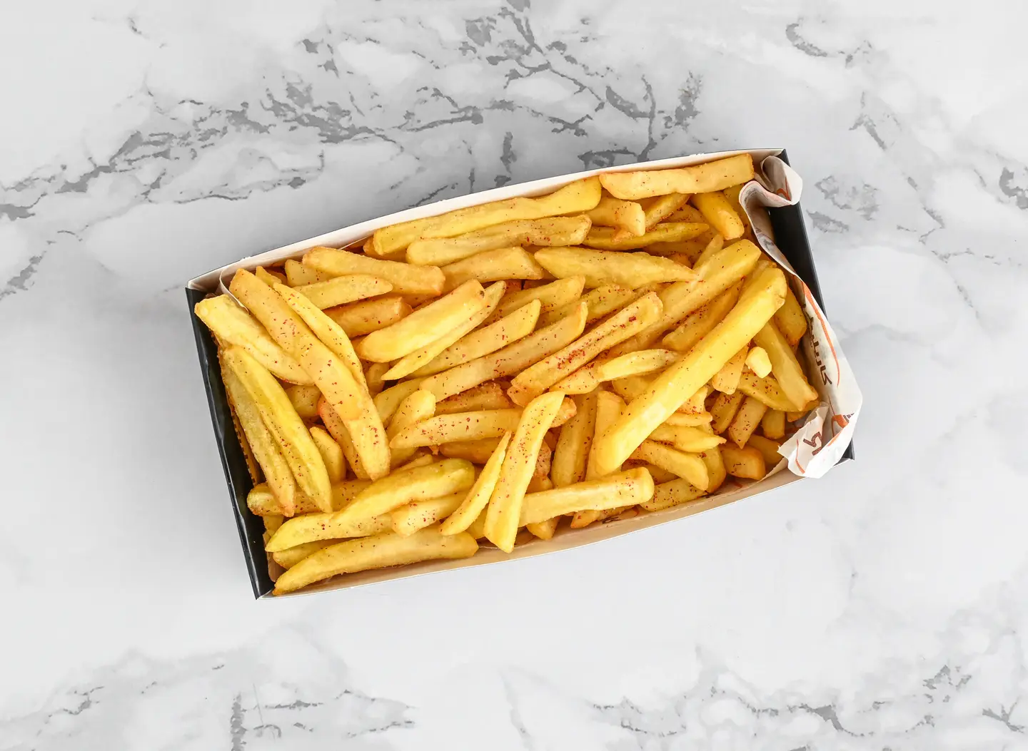 Masala Fries With Chutney Sauce - Masala Fries With Chutney Sauce