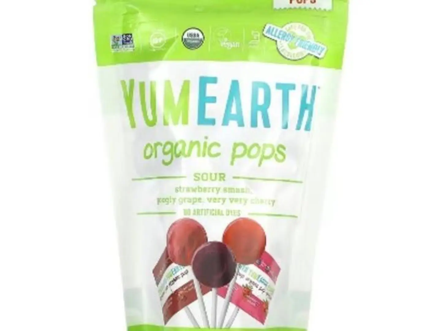 Green Organic Lollipop