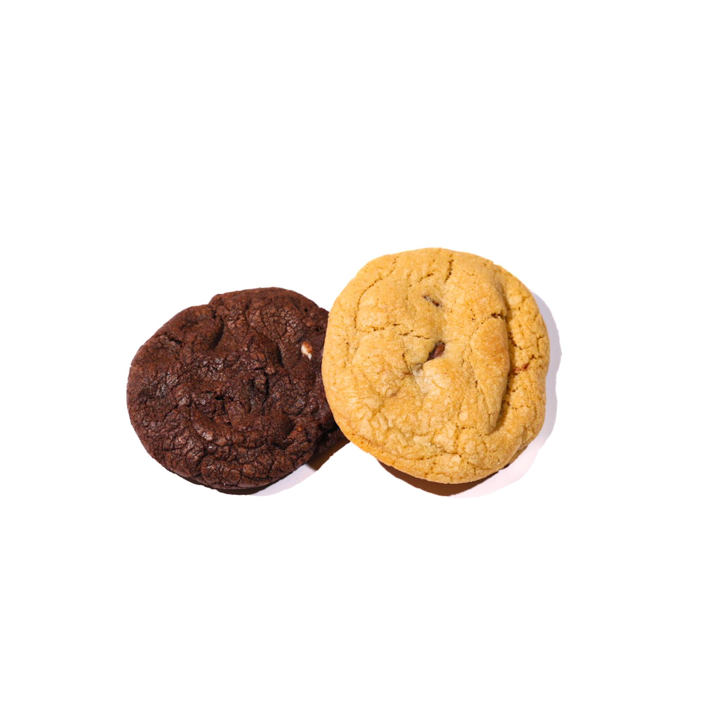 Vanilla Cookies Chocolate Cookies