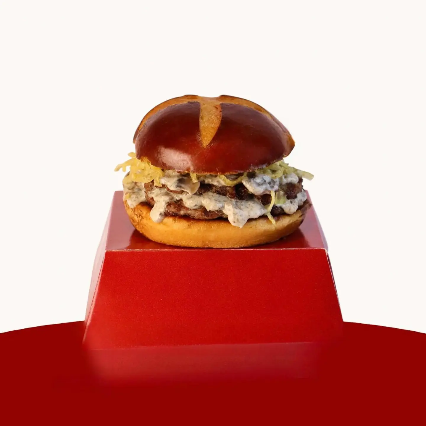 Mushroom Beef Sandwich