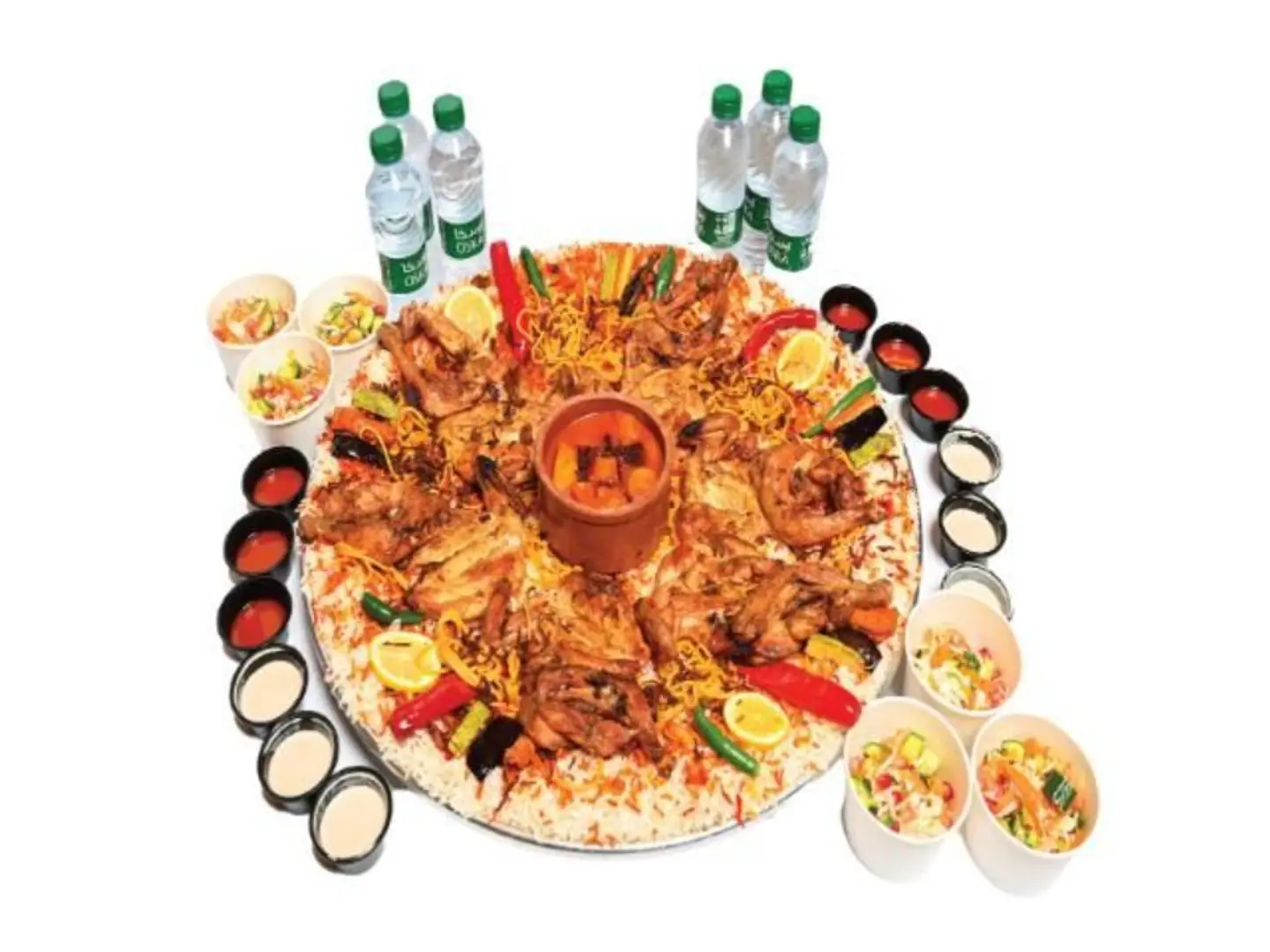 ثلاث حبات دجاج مظبي