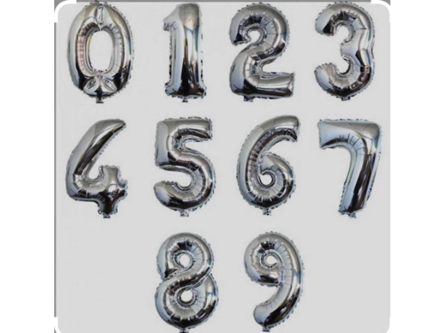 Balloon Numbers 1