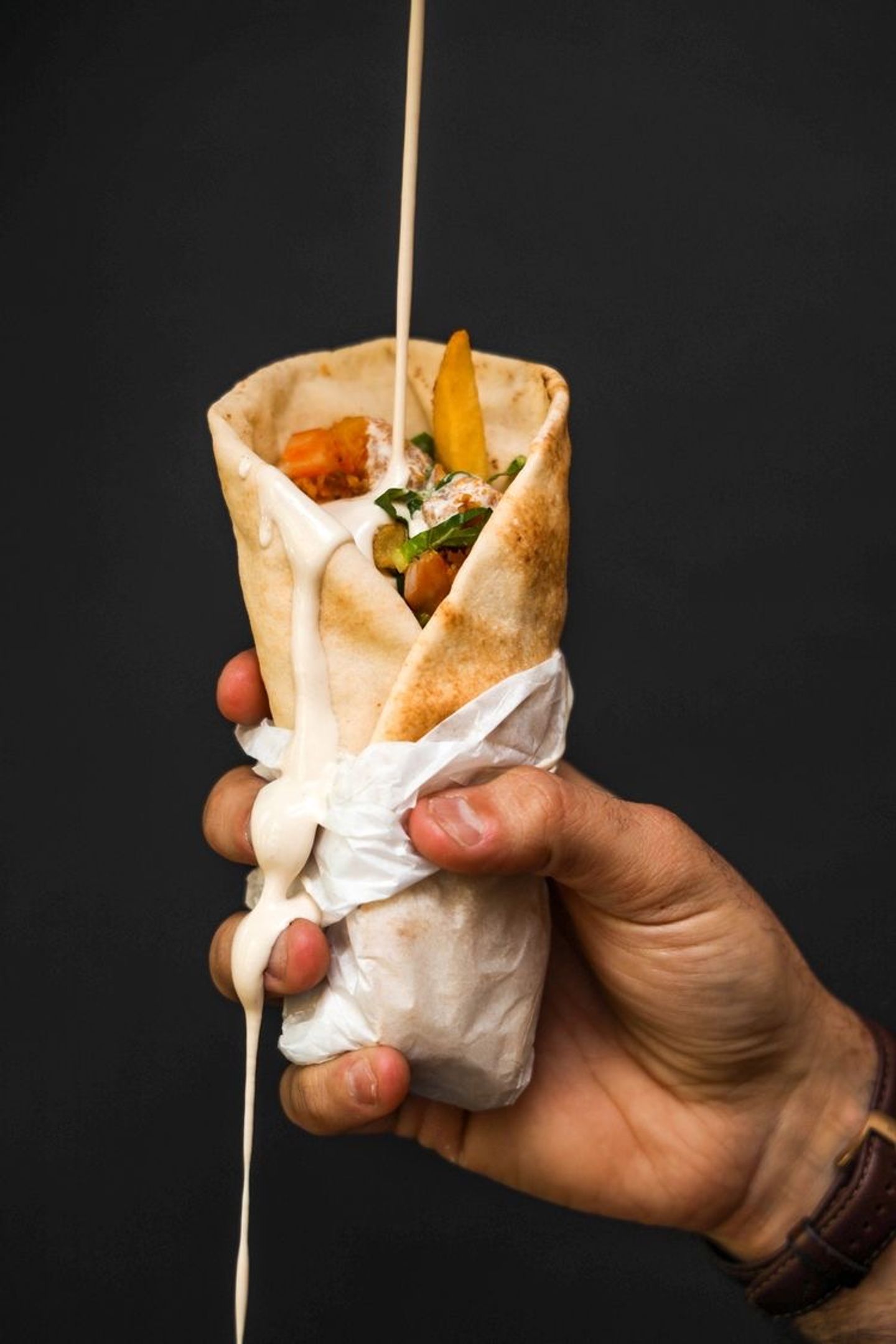 Italian Shawarma Roll