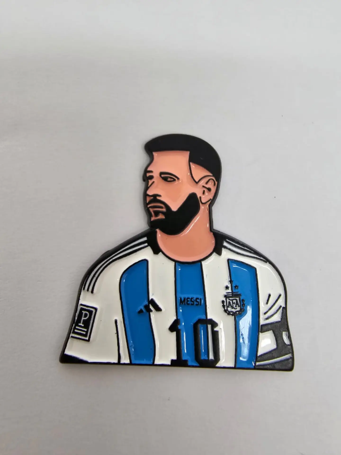 Messi Metal Mobile Phone Sticker0295
