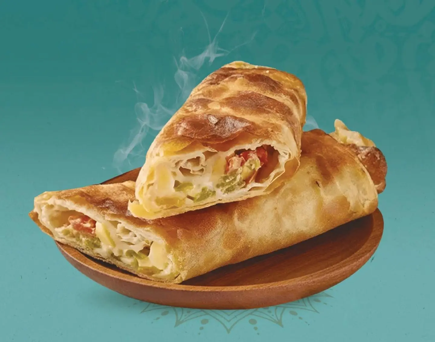 Cheese Mix Roll Pie