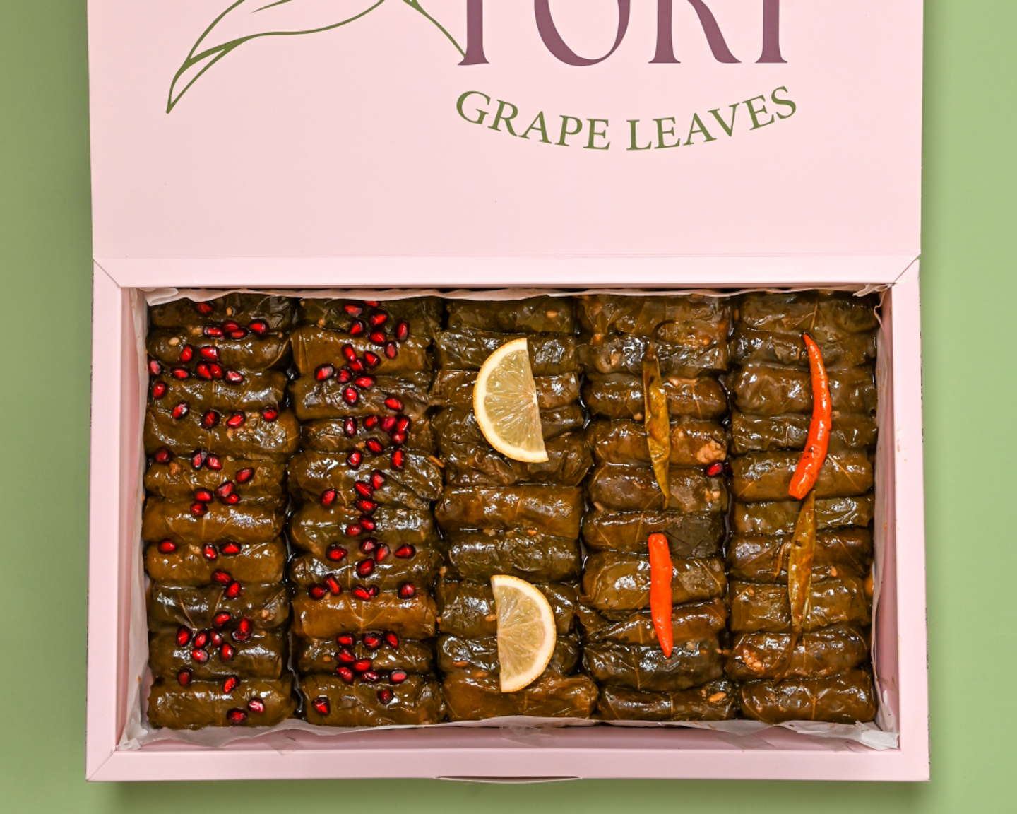 Grape Leaves Box 50 Pieces