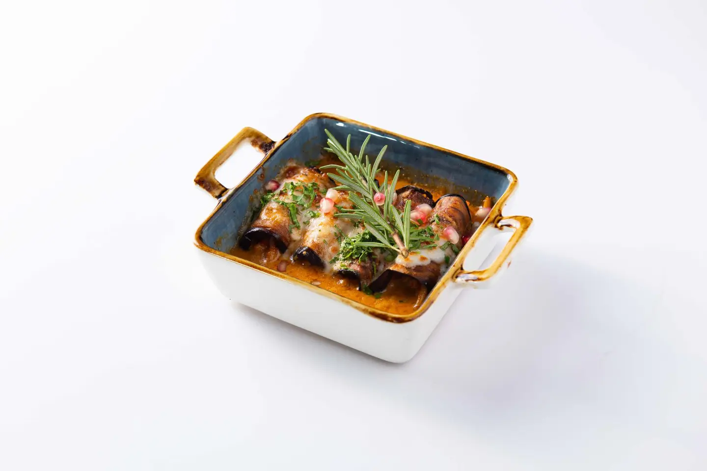 Eggplant Pasta Cheese Roll