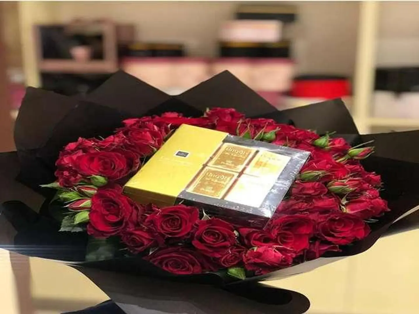 بوكيه الباتشي الأحمر