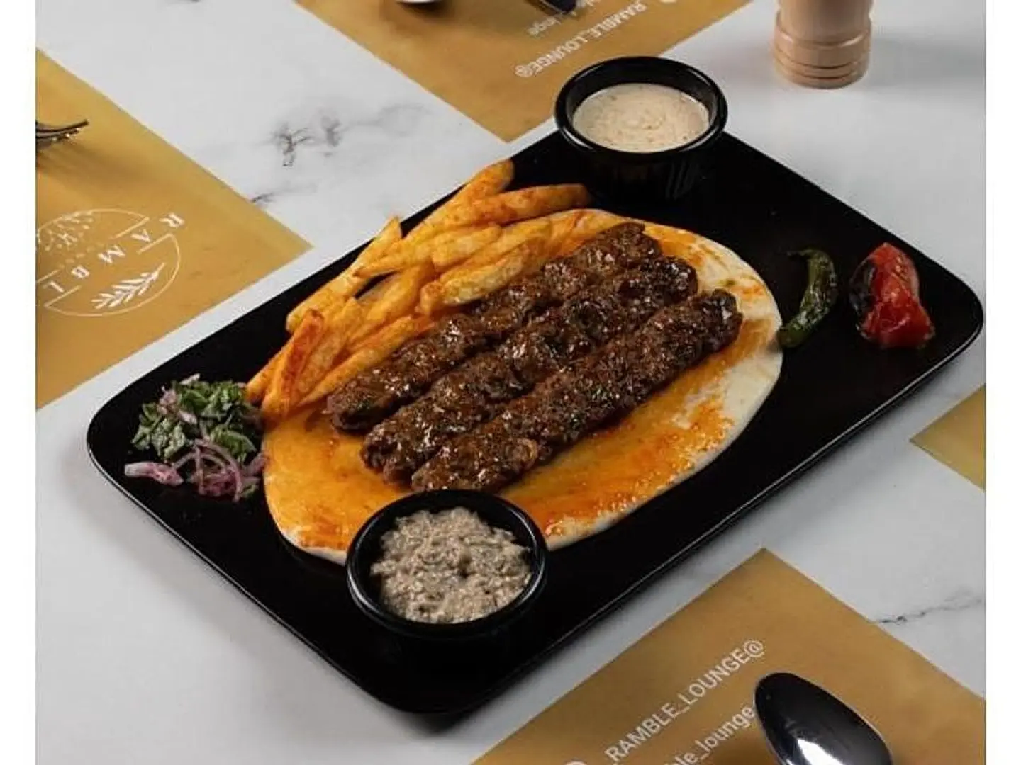 كباب تركي لحم