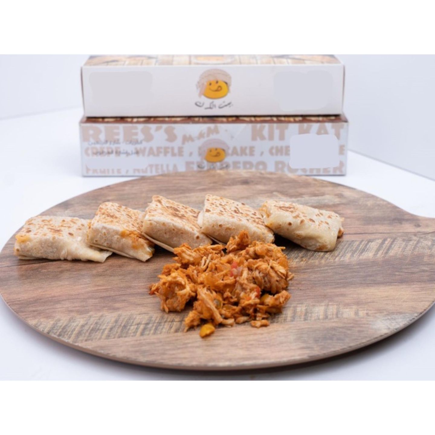 Chicken Chapati With Cheese