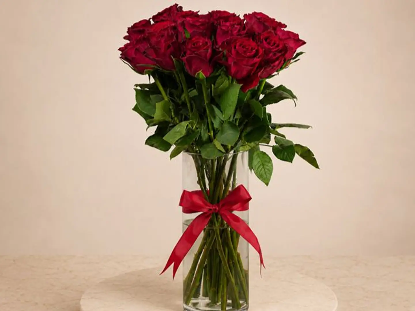 Red Pulse Vase