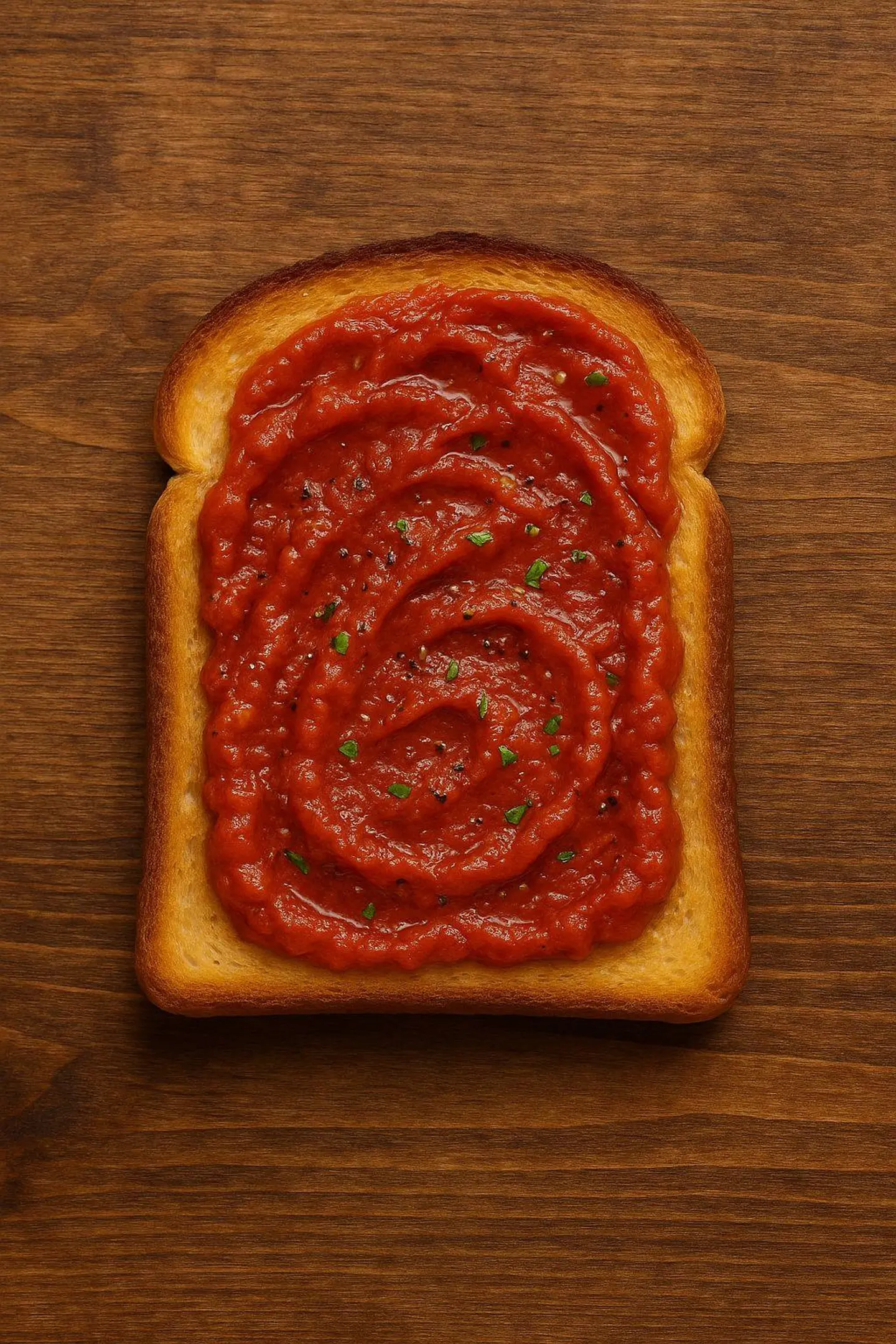 Toasted Bread With Tomatoes