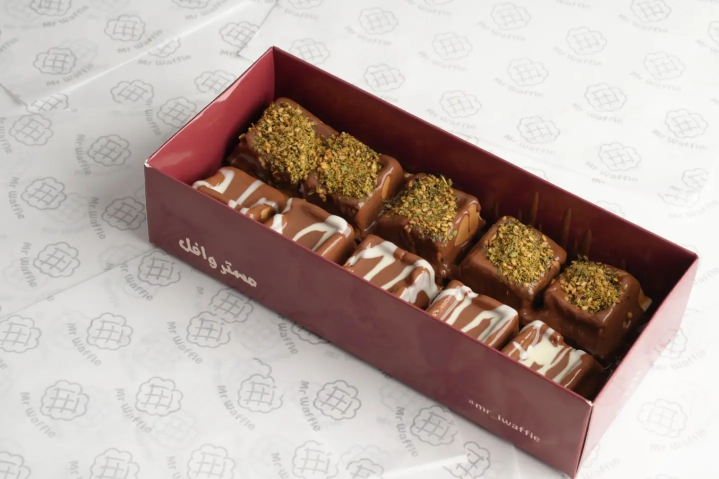 مني وافل مكس