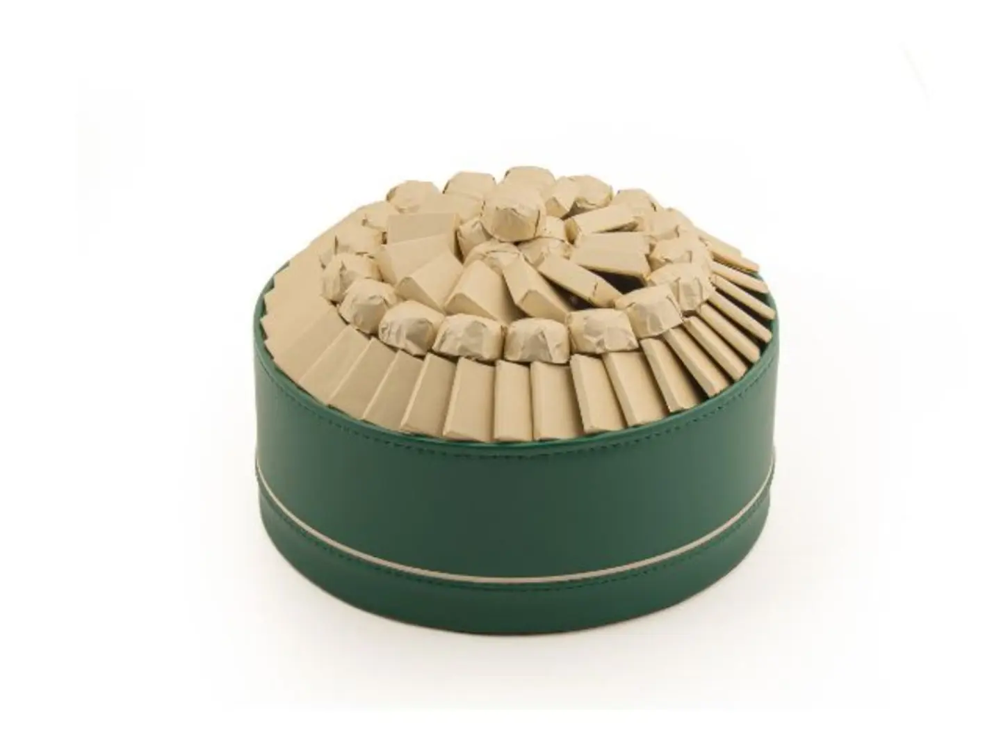 National Edition – Green Leather Plate