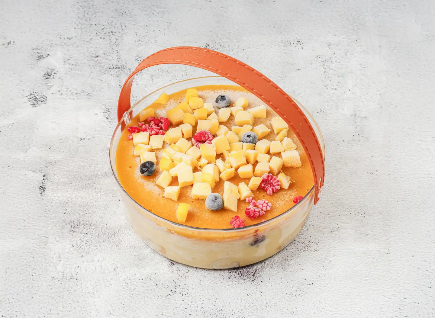 Mango Ice Cream Cheesecake - Large For 10 12 Person