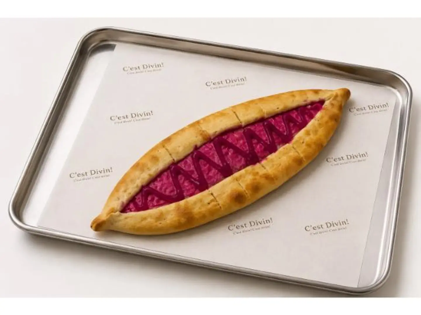 Labneh And Beetroot Manqusha