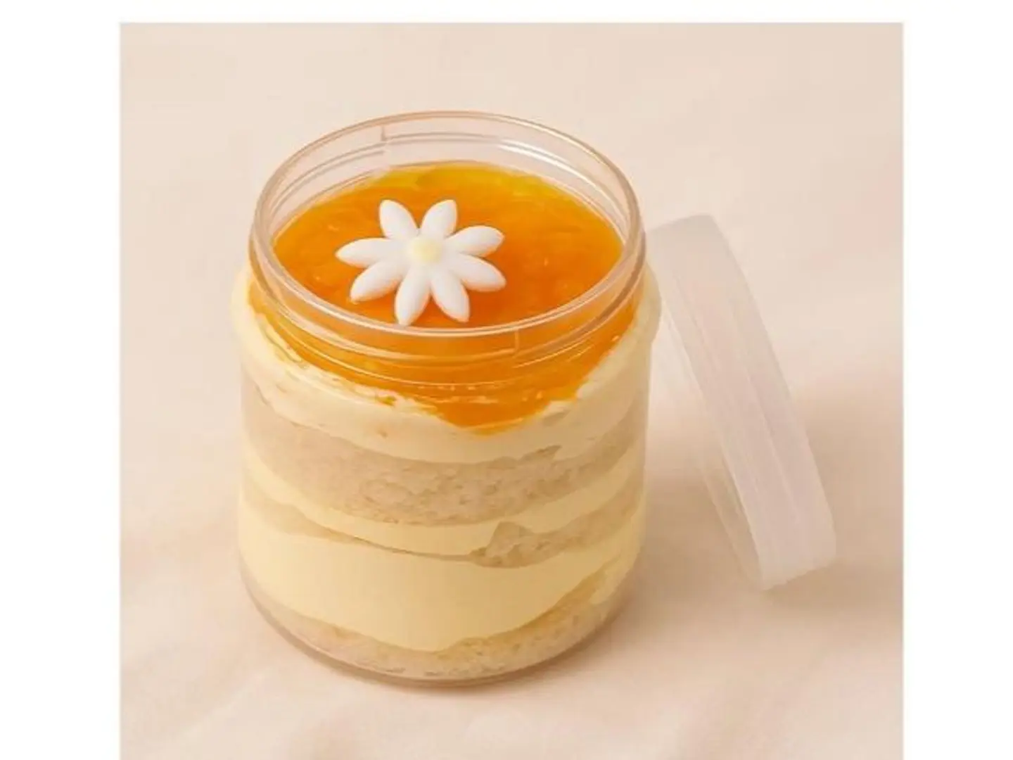 كعكة مانجو صغيرة