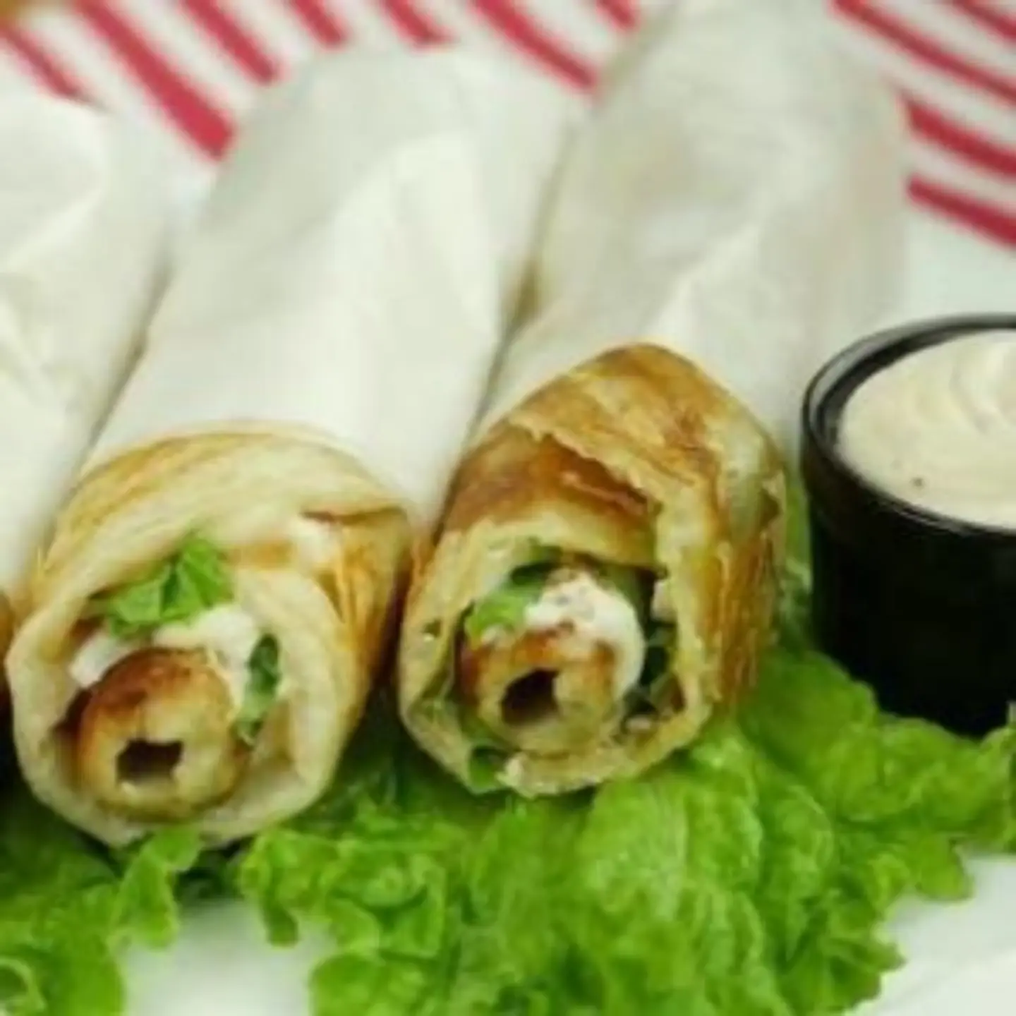 Seekh Kabab Garlic Mayo Roll