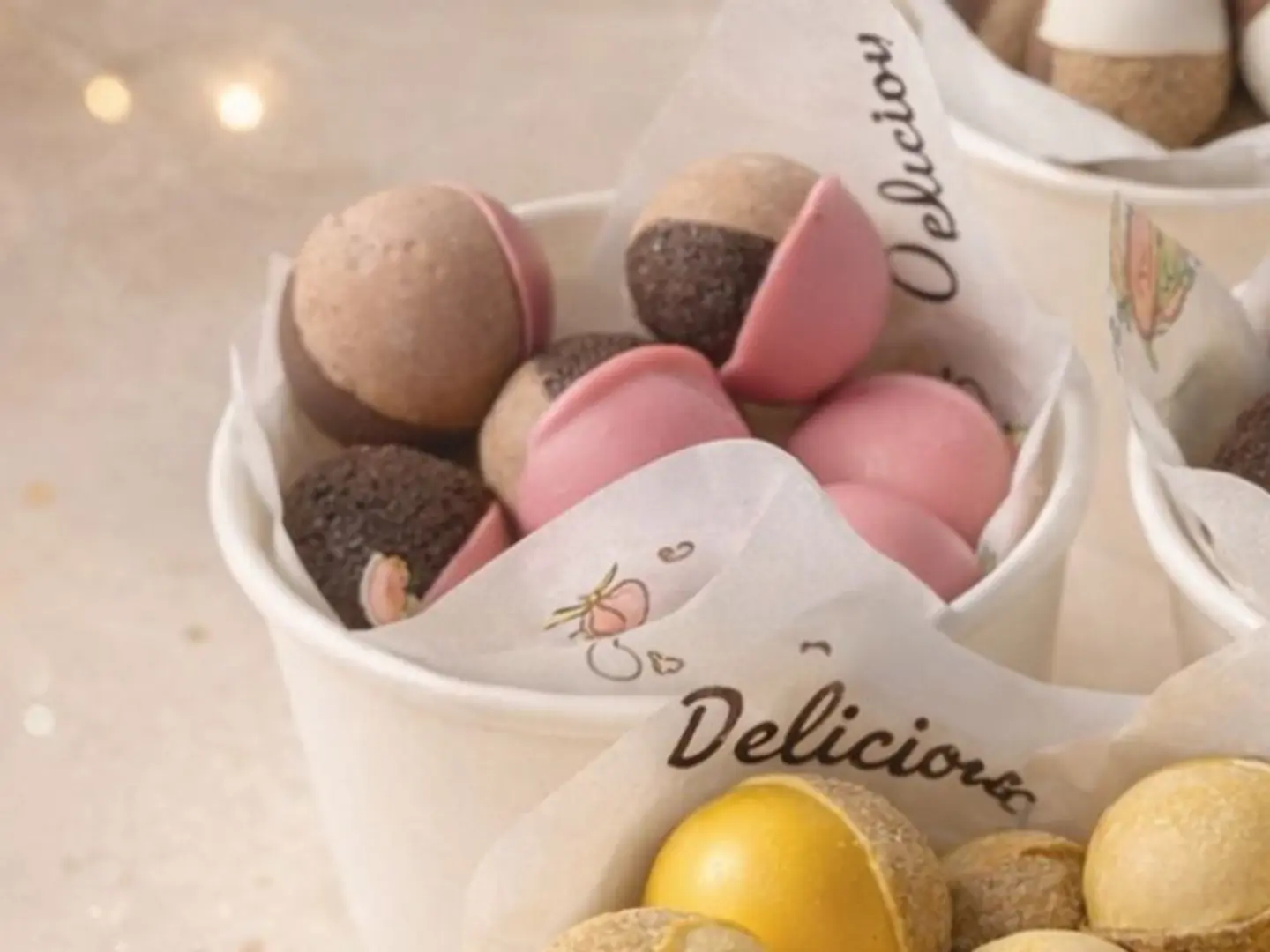 آيسكريم بايتس تشيز كيك كاكاو وردي