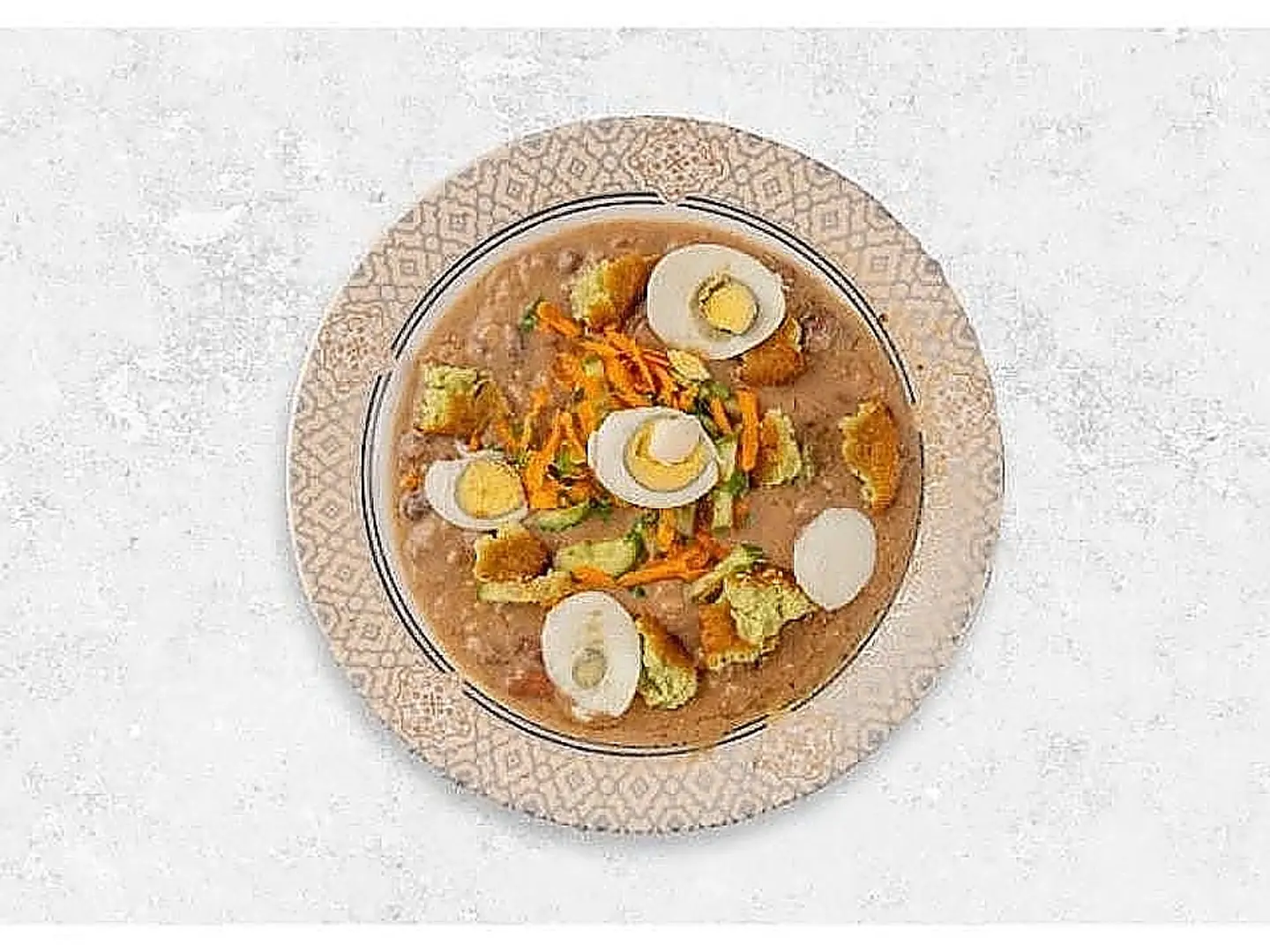 Foul Beans With Eggs