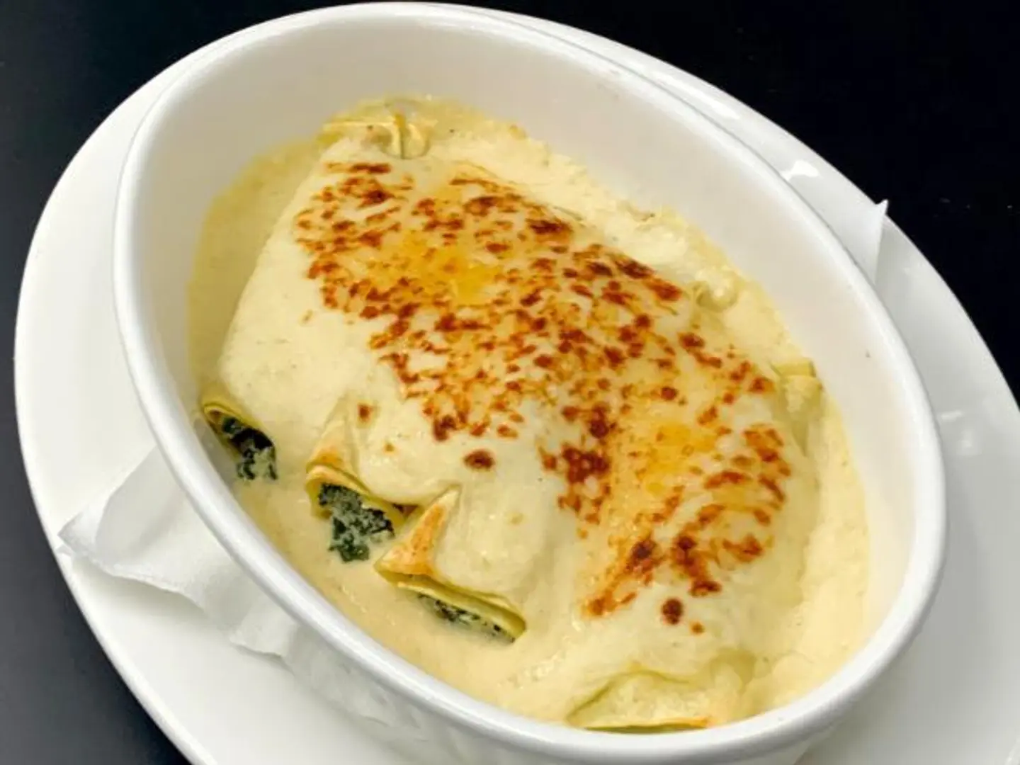 Ricotta And Spinach Cannelloni