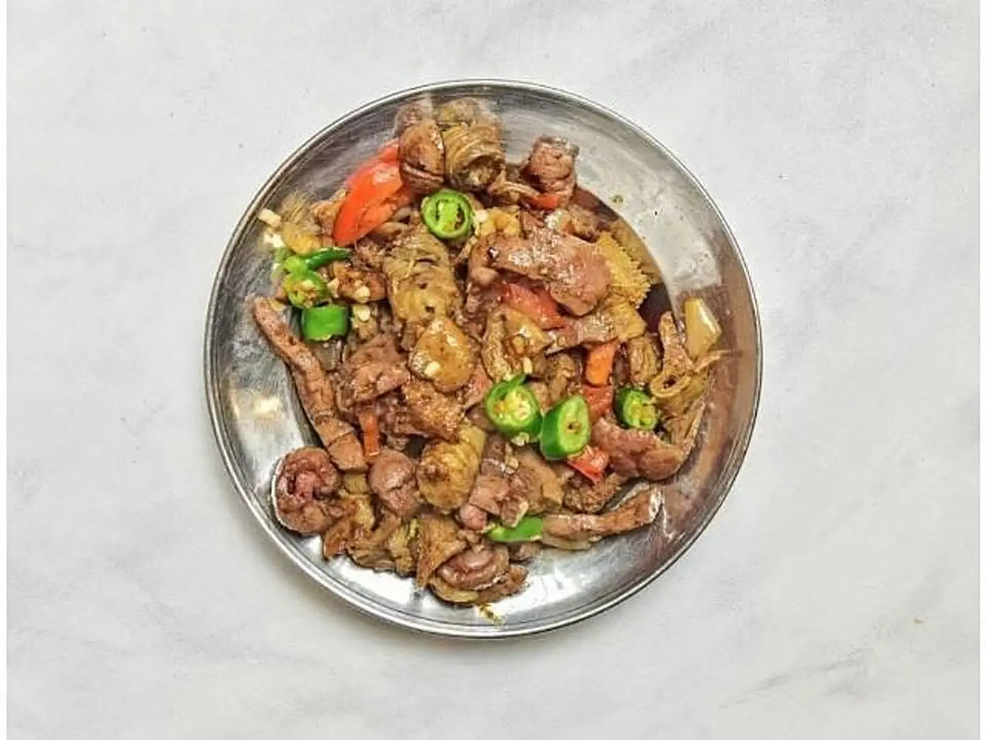 صحن تقاطيع طازج