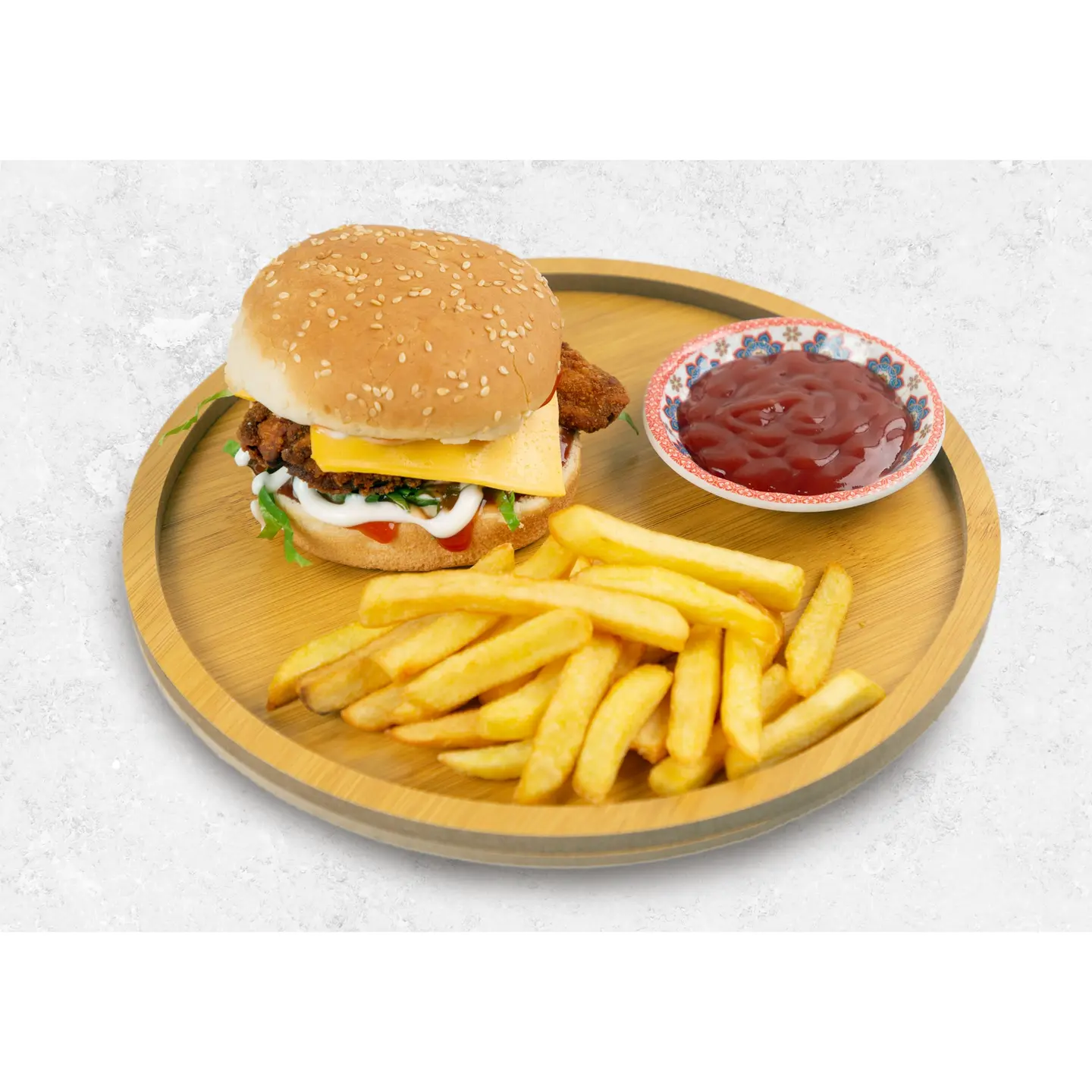 وجبة زنجر  برجر