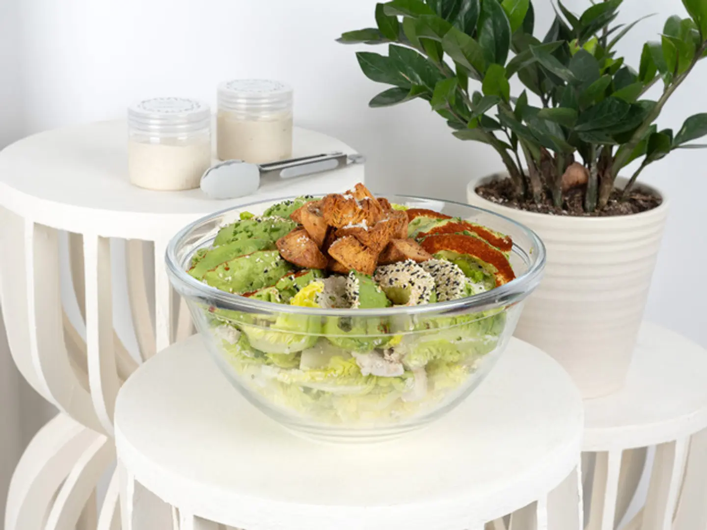 Caesar Chicken Salad Bowl