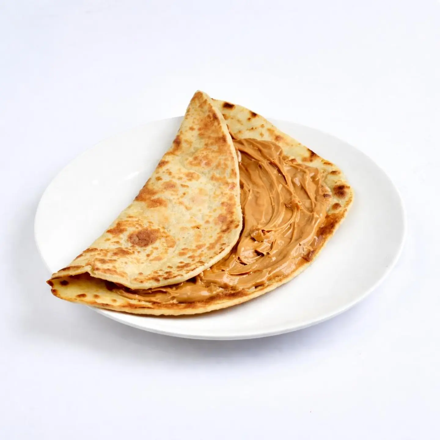 Chapati With Peanut Butter