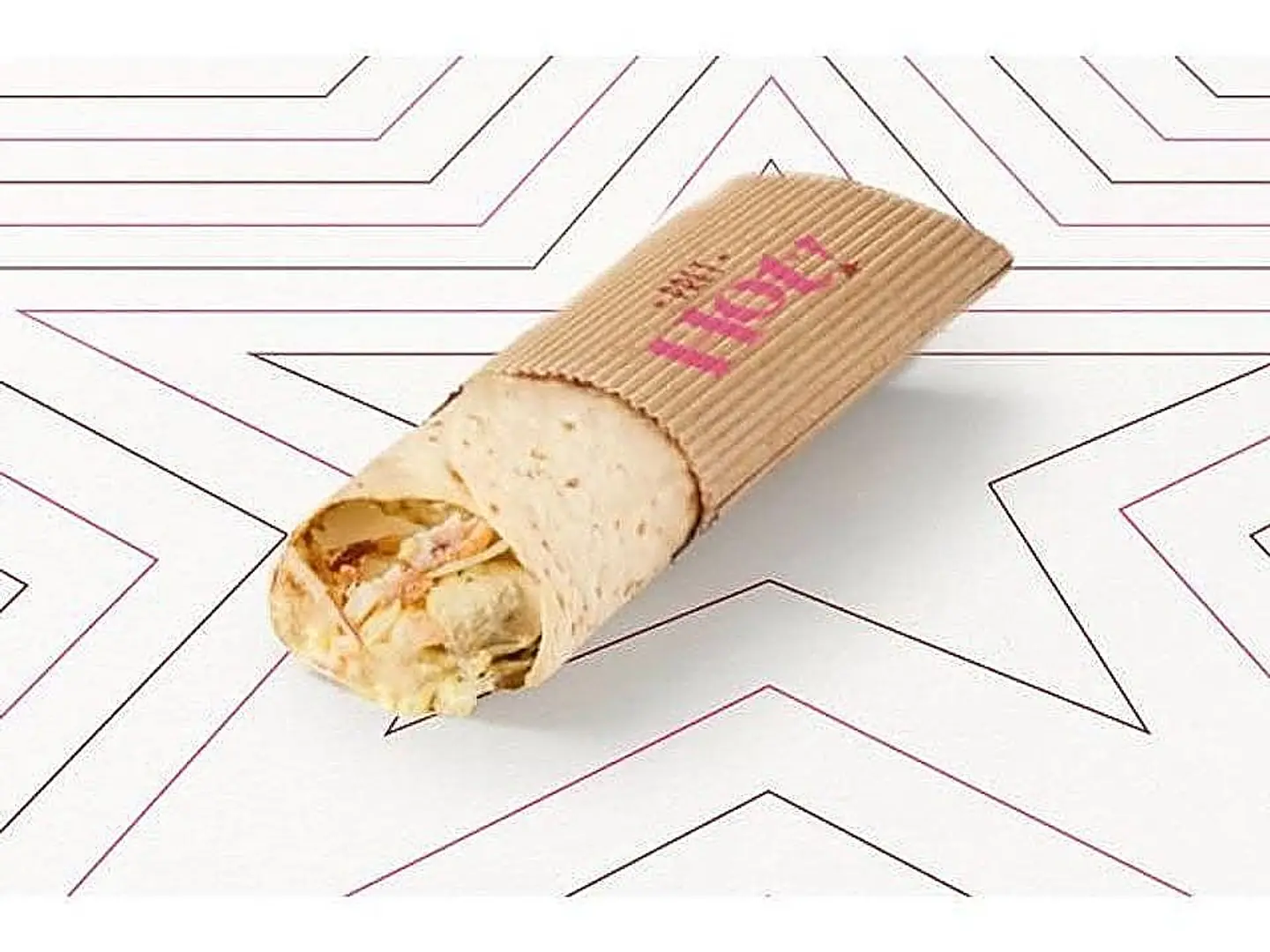 Chicken Mushroom Hot Wrap