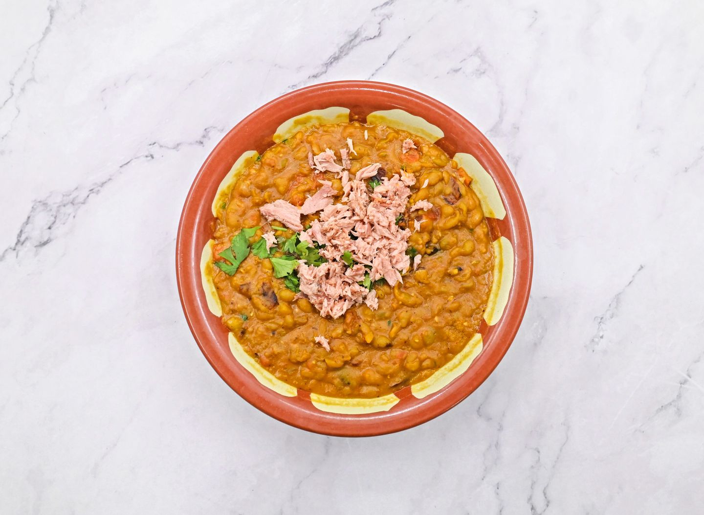 Wet Peas With Tuna
