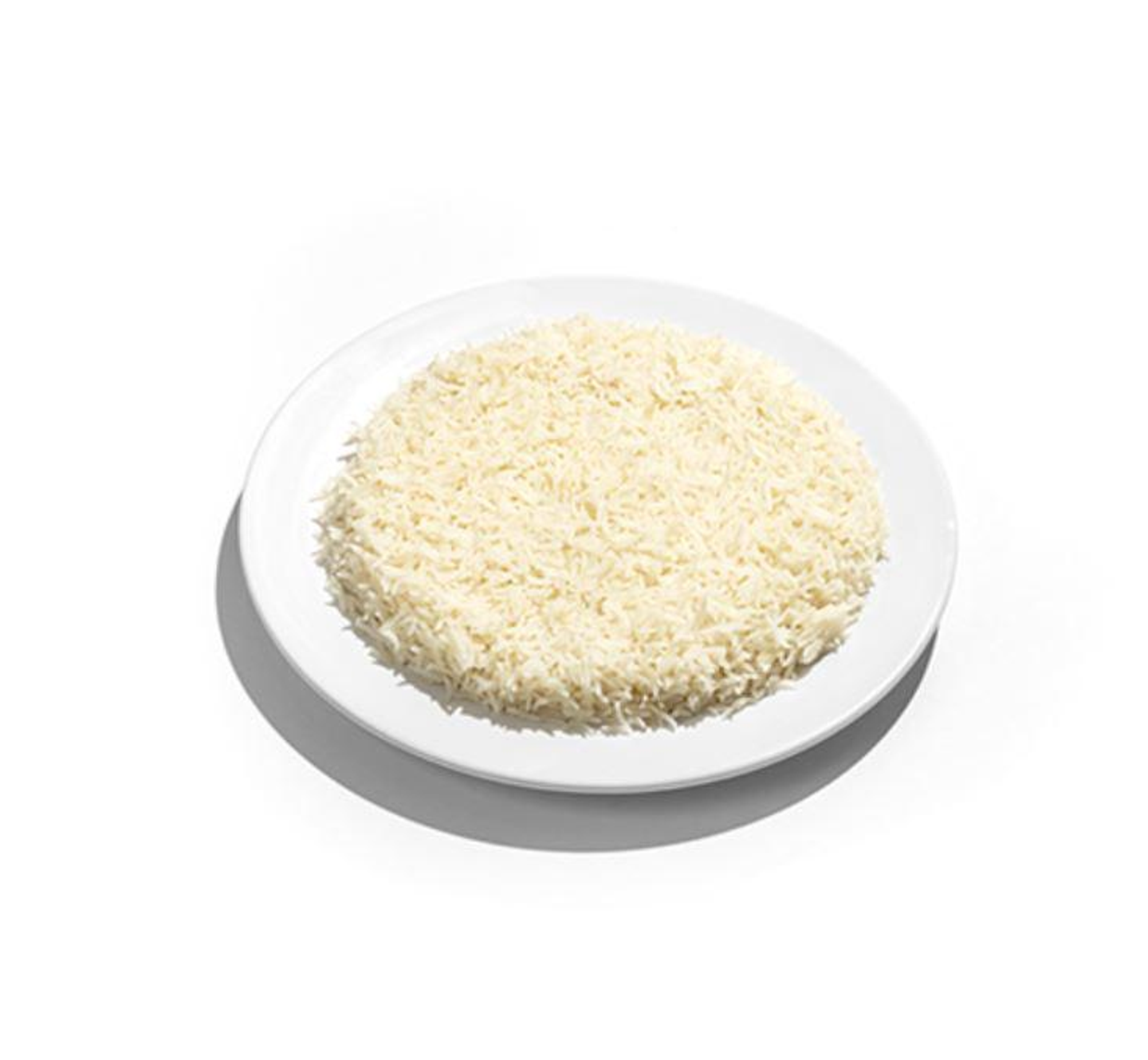 Half Portion Of Plain Rice