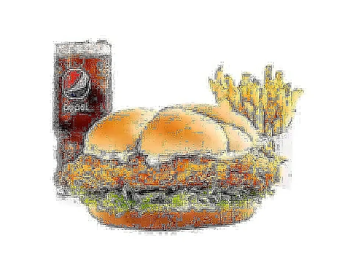 وجبة اصابع دجاج مدور